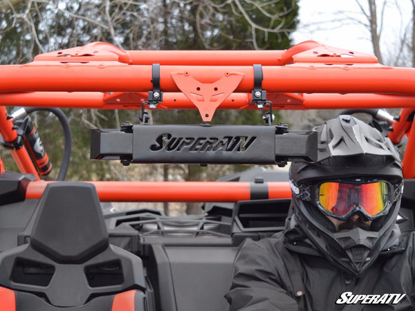 3 Panel Rear View Mirror with 1-7 / 8" Clamps - Super ATV