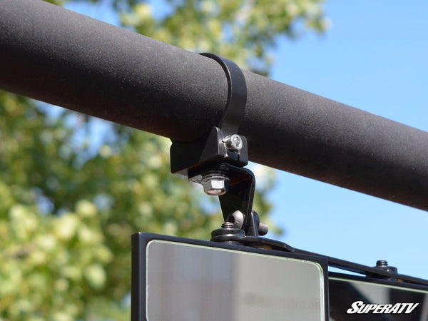 3 Panel Rear View Mirror with 1-7 / 8" Clamps - Super ATV