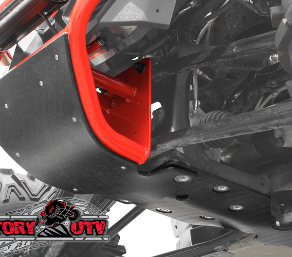 CAN-AM MAVERICK X3 SERIES STEEL WINCH BUMPER WITH UHMW BASHPLATE