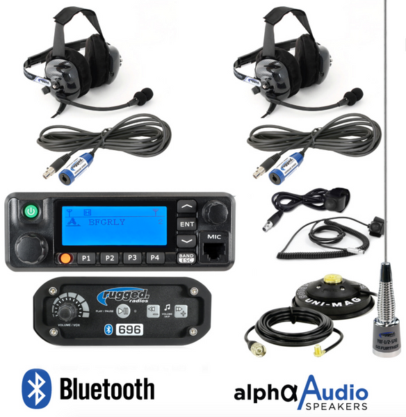 RRP696 2-Place Intercom with Digital Mobile Radio and BTU Headsets