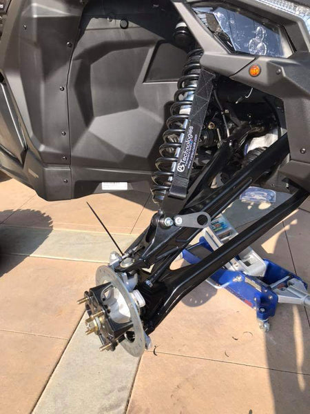 Can-Am X3 Front Suspension Limit Strap System - CA Tech