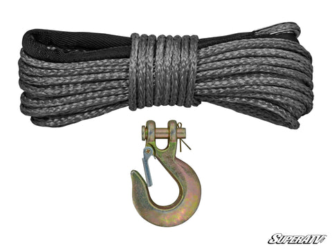 Synthetic Winch Rope Replacement 50 ft. - Super ATV